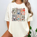  The Monsters Halloween Graphic Tee, Trendy Graphic Tee, Halloween Villans Shirt, Halloween Horror Tee