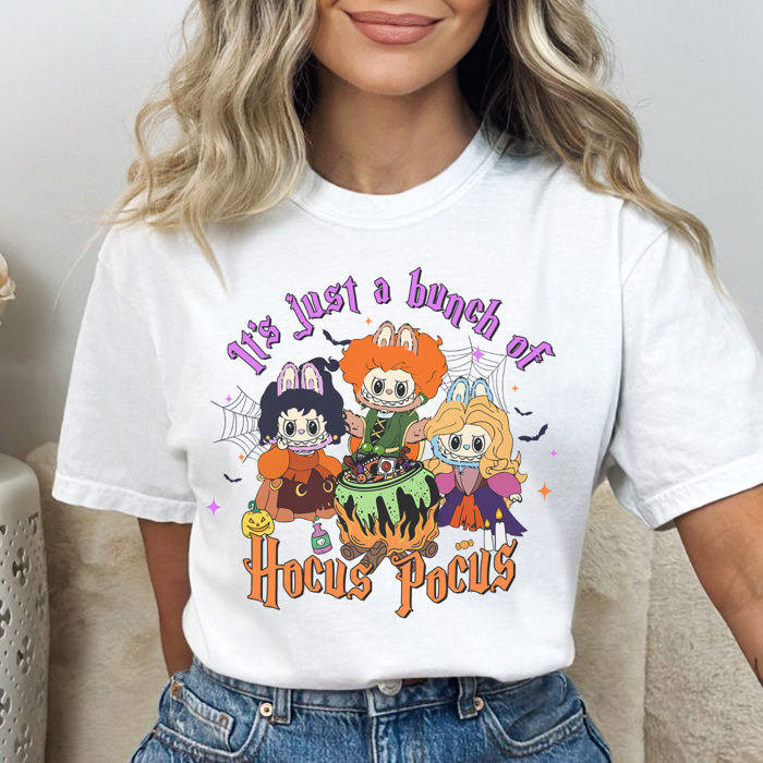 The Monsters Hocus Pocus Graphic Tee, Trendy Graphic Tee, Halloween Shirt, Hocus Pocus Tee, Sanderson Sisters Shirt