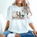 XXL White Just A Spooky Goose Graphic Tee, Cute Halloween Shirt, Trendy Halloween, Silly Goose Shirt