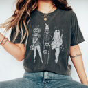 Large Pepper Vintage Halloween Ladies Graphic Tee, Halloween Shirt, Fall Graphic Tee, Cute Halloween Shirt