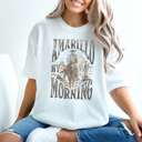 Large White Amarillo By Morning Graphic Tee, Country Graphic Tee, Western Shirt, Music Shirt, Country Lyrics Shirt