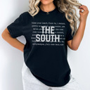  The South Graphic Tee, Southern Girl, Southern Mama, Bless You Heart, Cute Graphic Tee, Comfort Colors