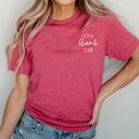 Large Berry Cool Aunt Club Graphic Tee, Best Aunt Shirt, Gift for Aunt, Auntie Shirt, Gift for Sister, Cute Graphic Tee