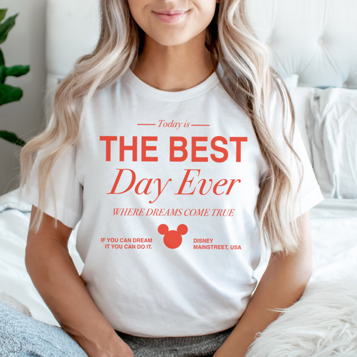 The Best Day Ever Graphic Tee, Theme Park Shirt, Cute Theme Park Shirt, Boy Mouse Shirt, Family Vacation, Magical Place Shirt, Happiest Place On Earth