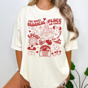 XXL Ivory Most Magical Day Graphic Tee, Vacation Tee, Theme Park Shirt, Magical Kingdom Tee, Mouse Shirt
