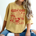 XXL Mustard Most Magical Day Graphic Tee, Vacation Tee, Theme Park Shirt, Magical Kingdom Tee, Mouse Shirt