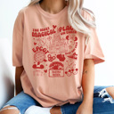 XXL Peachy Most Magical Day Graphic Tee, Vacation Tee, Theme Park Shirt, Magical Kingdom Tee, Mouse Shirt