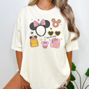 XXL Ivory Theme Park Day Graphic Tee, Cute Mouse Shirt, Vacation Tee, Theme Park Shirt, Girls Trip Shirt