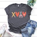  XOXO Valentine Teacher Graphic Tee, Valentine Teacher Shirt, Cute Teacher Tee, Teacher Gift, Teacher Valentine's Day