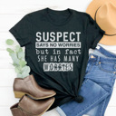  More Funny Suspect Graphic Tees, Funny Shirts, Tired Mom Shirt, Coffee Shirt, Always Late Shirt, Gift for Her