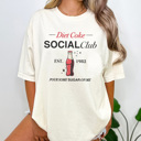 Large Ivory Diet Coke Social Club Graphic Tee, Diet Coke Shirt, Favorite Soda Shirt, Caffeine Tee, Gift for Her