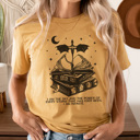 Large Mustard I Am Infinite Graphic Tee, Iron Flame Shirt, Onyx Storm Shirt, Fantasy Book Shirt, Book Lover, Reading Shirt