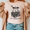 Large Peach I Am Infinite Graphic Tee, Iron Flame Shirt, Onyx Storm Shirt, Fantasy Book Shirt, Book Lover, Reading Shirt