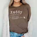 Large Brown Xaddy Graphic Tee, Fourth Wing, Iron Flame Shirt, Fantasy Book Shirt, Xaden Tee, Black Onyx Shirt, Book Lover Shirt