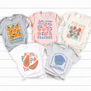  Retro Fruits Graphic Tee, Summer Graphic Tee, Trendy Shirt, Strawberry Tee