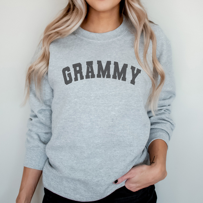 Grammy Varsity Graphic Sweatshirt, Grandma Sweatshirt, Mother's Day Gift, Grammy Shirt