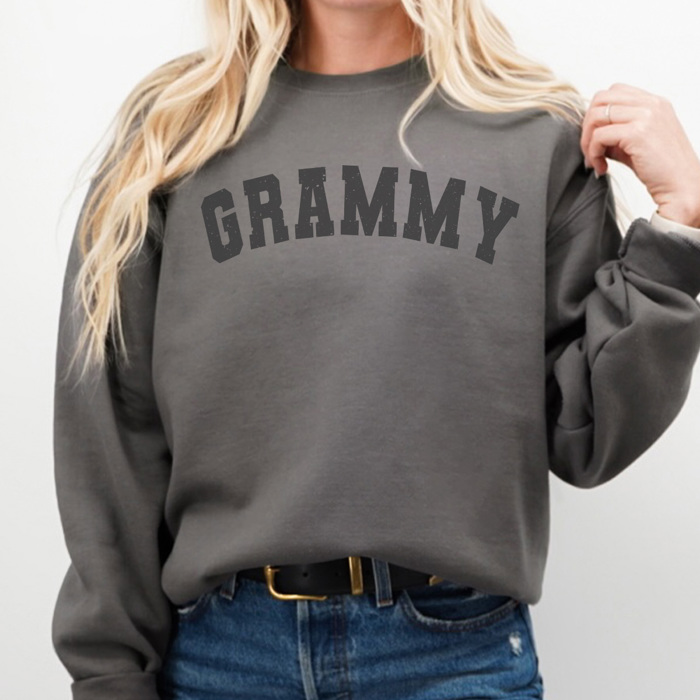 Grammy Varsity Graphic Sweatshirt, Grandma Sweatshirt, Mother's Day Gift, Grammy Shirt