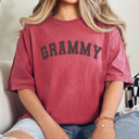 Large Crimson Grammy Varsity Graphic Tee, Grandma Shirt, Mother's Day Gift, Grammy Shirt