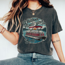 Large Pepper Whatever Floats Your Boat Graphic Tee, Summer Shirt, Boat Shirt, Lake Tshirt