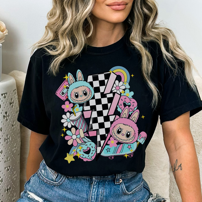 Cute Monsters Graphic Tee, Trendy Monsters Shirt, BuBu Shirt, Every Day Tee