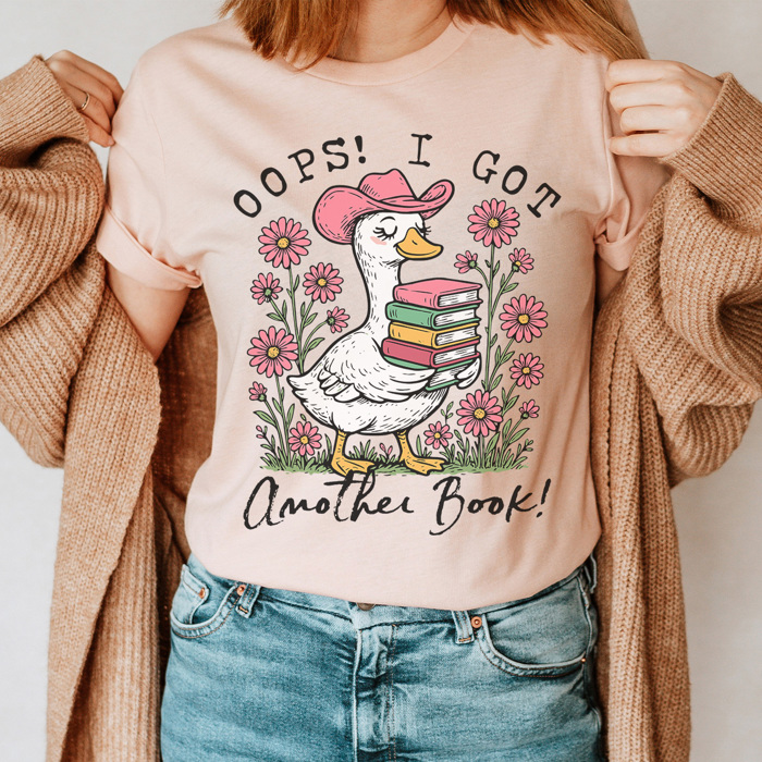 Oops Funny Graphic Tee, Chicken Shirt, Plant Shirt, Book Shirt, Sarcastic Graphic Tee