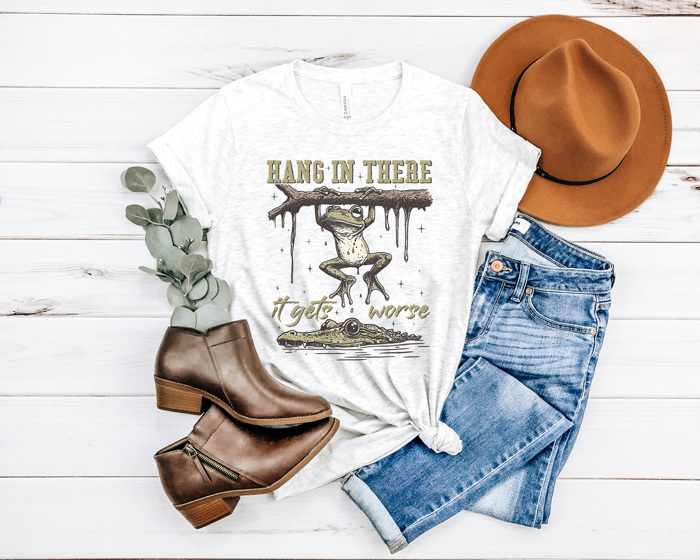 Life is Hard Graphic Tee, Funny Shirt, Sarcastic Graphic Tee, Hang In There, Easy Peasy, Life is Tough Tee