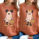 Small Yam Vintage Halloween Mouse Graphic Tee, Matching Mouse Shirts, Main Street Tees, Vacation Tee, Theme Park Shirt, Magical Kingdom Tee, Mouse Shirt