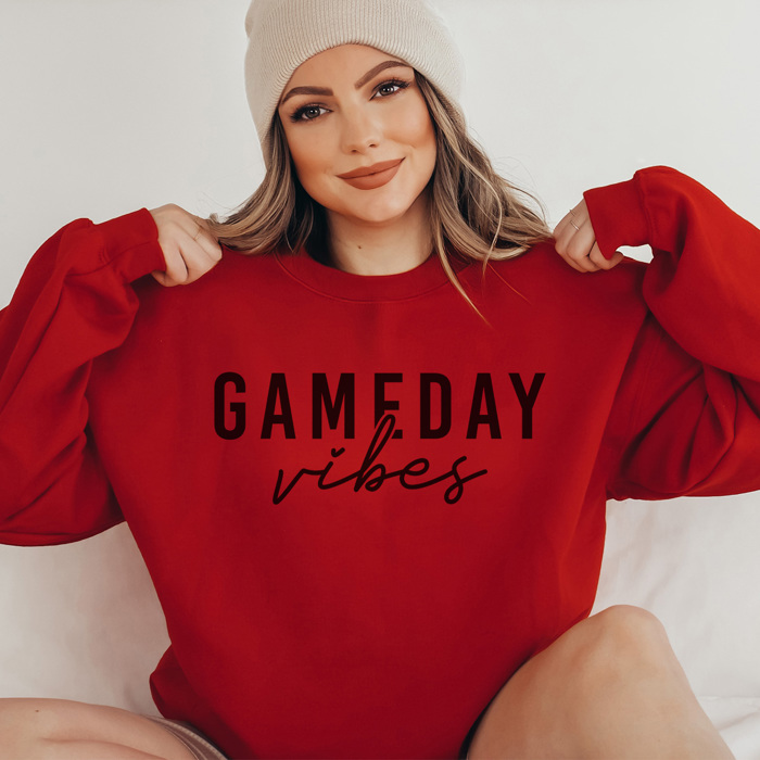 Game Day Sweatshirt, Football Mom Sweatshirt, Soccer Mom Sweatshirt, Baseball Mom Sweatshirt, Basketball Mom Sweatshirt
