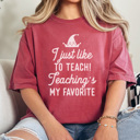  Fun Teacher Christmas Graphic Tee, Cute Christmas Shirt, Teacher Graphic Tee, Christmas Break Tee