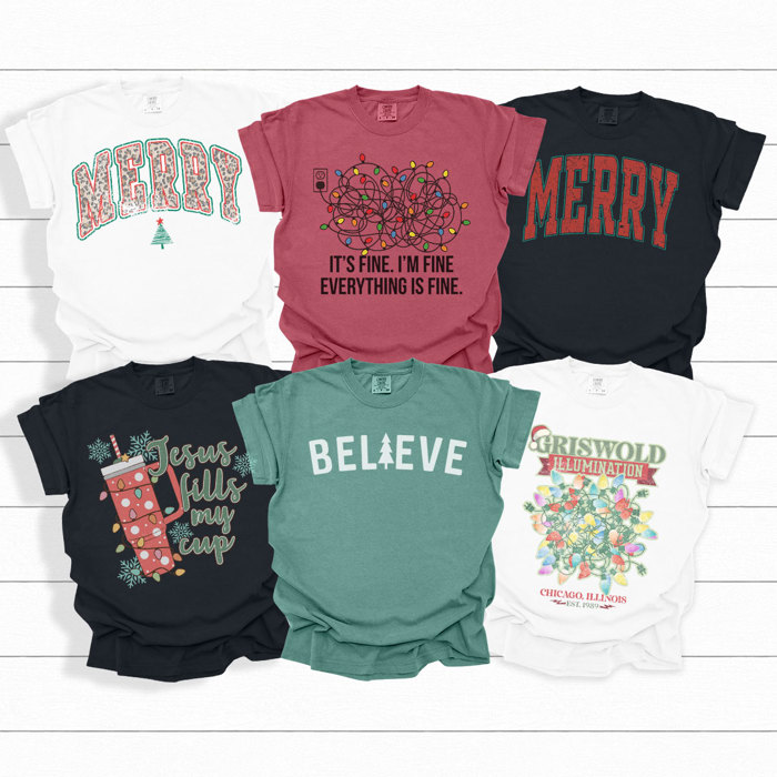 Christmas Favorites Graphic Tee, Cute Christmas Shirt, Christmas Classics, Christmas Movie Shirt