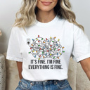  Christmas Favorites Graphic Tee, Cute Christmas Shirt, Christmas Classics, Christmas Movie Shirt