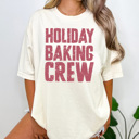  Christmas Matching Graphic Tees, Santa Squad Shirt, Christmas Crew Tee, Holiday Baking Crew Shirt, Oh What Fun Tee