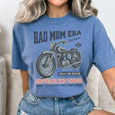 XXL Blue Jean Rad Mom Era Graphic Tee, Boy Mom Graphic Tee, Cool Mom Shirt, Motorcycle Shirt, Comfort Colors, Mama Tee