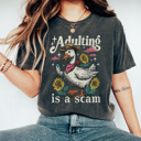  Funny Snarky Humor Graphic Tee, Sarcastic Graphic Tee, Adult Unisex Tee, Comfort Color Shirt