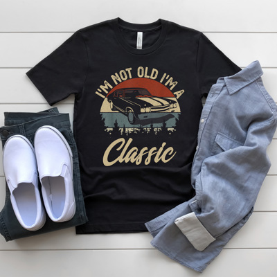 Vintage Classic Graphic Tee, Father's Day Shirt, Grandpa Tee, Gift for Dad, Papa Shirt