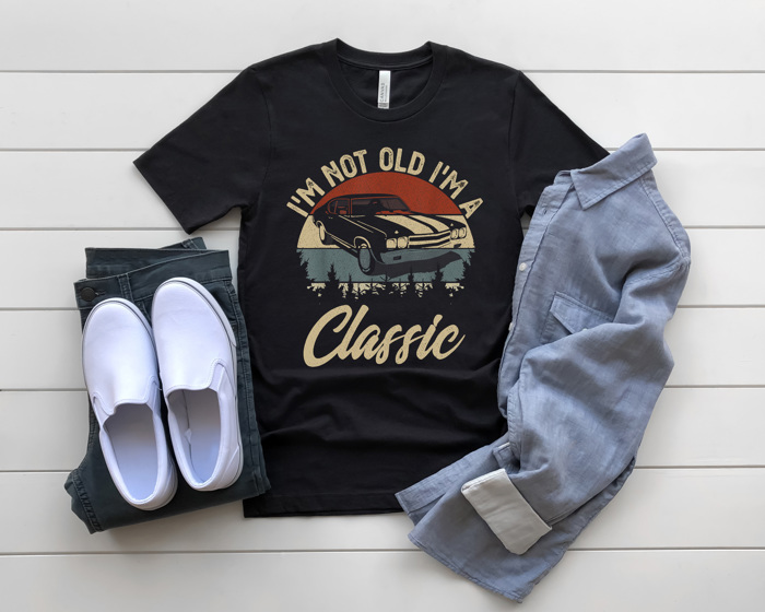 Vintage Classic Graphic Tee, Father's Day Shirt, Grandpa Tee, Gift for Dad, Papa Shirt