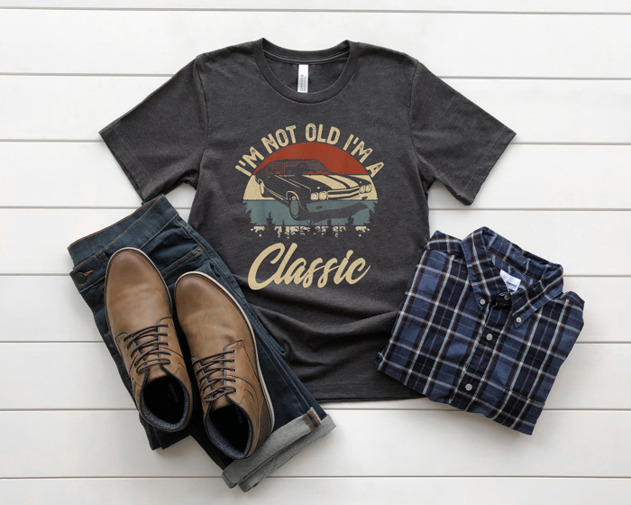 Vintage Classic Graphic Tee, Father's Day Shirt, Grandpa Tee, Gift for Dad, Papa Shirt