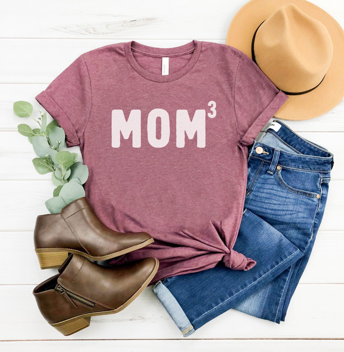 Mom to the Power Graphic Tee, Mother's Day Shirt, Gift for Mom, Mama Shirt