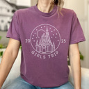 Large Berry 2025 Theme Park Girl's Trip Graphic Tee, Girl's Trip Shirts, Matching Tees, Mouse Graphic Tee