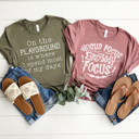  Teacher Songs Graphic Tee, Funny Teacher Shirt, Back to School Tee, Hocus Pocus