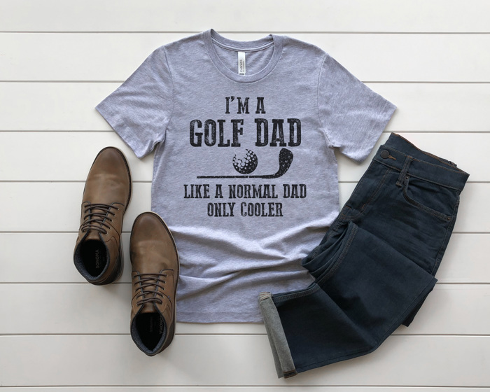 Golf Dad Graphic Tee, Not A Regular Dad, Cool Dad Shirt, Father's Day Shirt, Gift for Dad