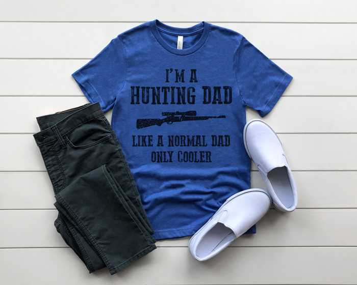 Hunting Dad Graphic Tee, Not A Regular Dad, Cool Dad Shirt, Father's Day Shirt, Gift for Dad