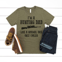 XXL Olive Hunting Dad Graphic Tee, Not A Regular Dad, Cool Dad Shirt, Father's Day Shirt, Gift for Dad