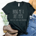 Large Black Bring Me A Diet Pepsi Graphic Tee, Diet Pepsi Shirt, Pepsi Graphic Tee, Caffeine Lover Shirt, Gift for Friend