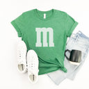  M&M Costume Graphic Tee, Halloween Costume Shirt, Candy Graphic Tee, Group Halloween Costume