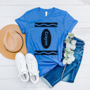  Crayon Costume Graphic Tee, Teacher Halloween Tee,Halloween Costume Shirt, Teacher Graphic Tee, Group Halloween Costume, 