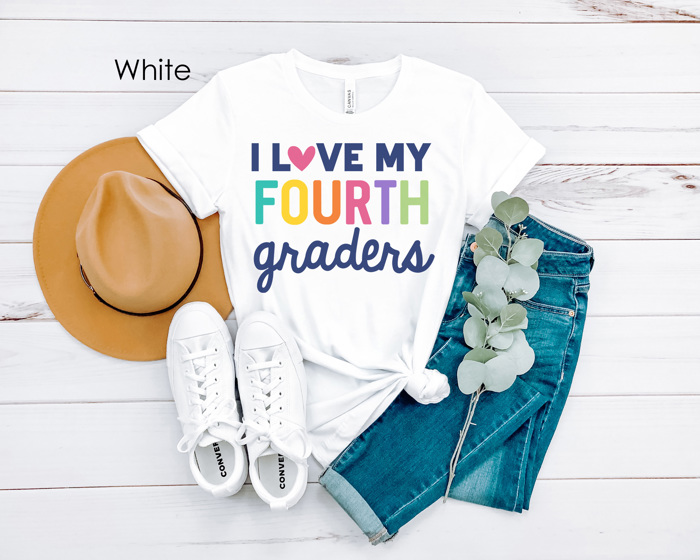 I Love My Students Graphic Tee, Valentine Teacher Shirt, Teacher Grade Shirt, Back to School Shirt, Love My Grade Shirt, Cute Teacher Tee