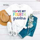  I Love My Students Graphic Tee, Valentine Teacher Shirt, Teacher Grade Shirt, Back to School Shirt, Love My Grade Shirt, Cute Teacher Tee