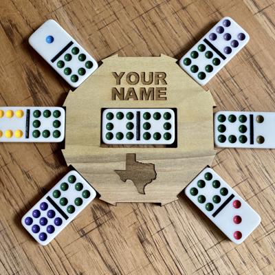 Mexican Train Dominos Hub - Custom