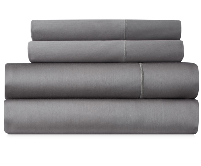 Bibb Home 1000TC Egyptian Cotton Rich 4-Piece Sheet Set